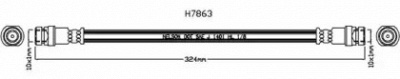 KAWE h7863 -  Тормозной шланг