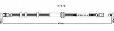 KAWE h7878 -  Тормозной шланг