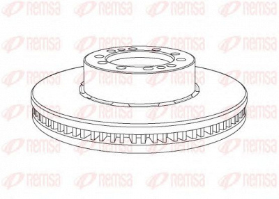 KAWE nca116920 -  Тормозной диск