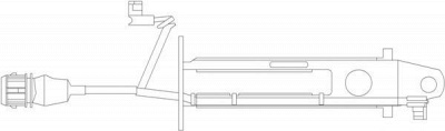 KAWE ws0240a -  Сигнализатор, износ тормозных колодок