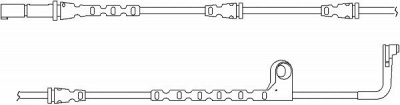 KAWE ws0271a -  Сигнализатор, износ тормозных колодок