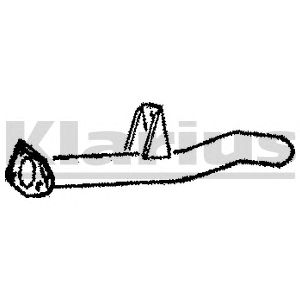KLARIUS 110019 -  Труба выхлопного газа
