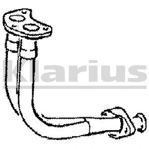 KLARIUS 110050 -  Труба выхлопного газа