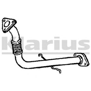KLARIUS 110058 -  Труба выхлопного газа