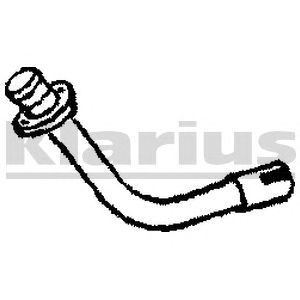 KLARIUS 110092 -  Труба выхлопного газа