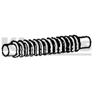 KLARIUS 110191 -  Сильфон, система выпуска