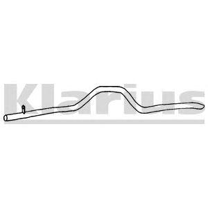 KLARIUS 110384 -  Труба выхлопного газа