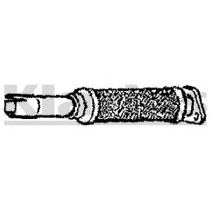 KLARIUS 110414 -  Сильфон, система выпуска