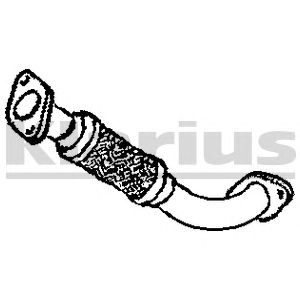 KLARIUS 110416 -  Сильфон, система выпуска