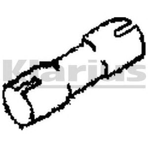 KLARIUS 110422 -  Труба выхлопного газа
