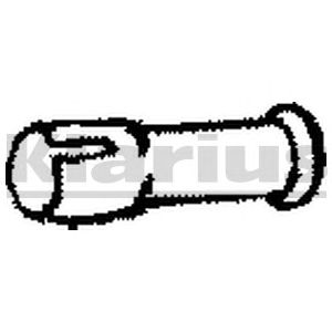 KLARIUS 110433 -  Ремонтная трубка, катализатор