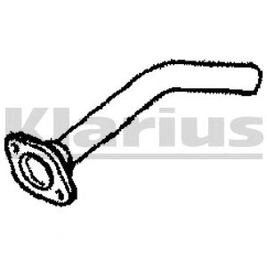 KLARIUS 110480 -  Труба выхлопного газа
