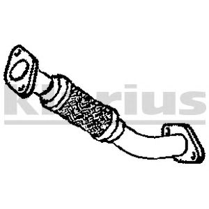 KLARIUS 110492 -  Труба выхлопного газа