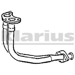 KLARIUS 120039 -  Труба выхлопного газа