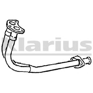 KLARIUS 120041 -  Труба выхлопного газа