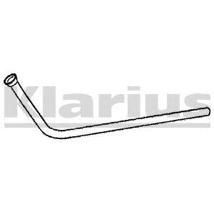 KLARIUS 120113 -  Труба выхлопного газа