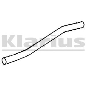 KLARIUS 120269 -  Труба выхлопного газа