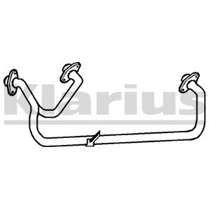 KLARIUS 120346 -  Труба выхлопного газа