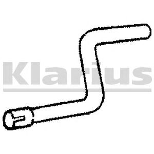 KLARIUS 120381 -  Труба выхлопного газа
