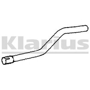 KLARIUS 120397 -  Труба выхлопного газа