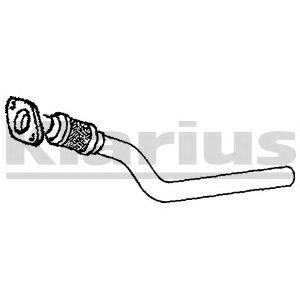 KLARIUS 120403 -  Труба выхлопного газа