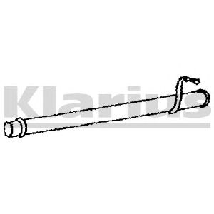 KLARIUS 120417 -  Труба выхлопного газа