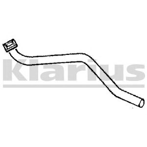 KLARIUS 130004 -  Труба выхлопного газа