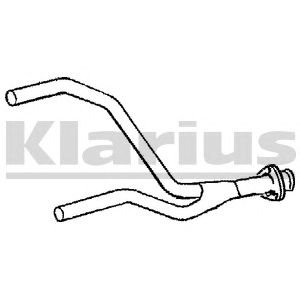 KLARIUS 130080 -  Труба выхлопного газа