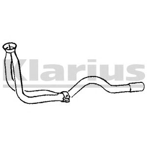 KLARIUS 130188 -  Труба выхлопного газа