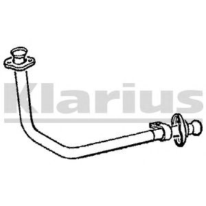 KLARIUS 130250 -  Труба выхлопного газа