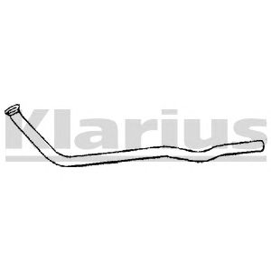 KLARIUS 130262 -  Труба выхлопного газа