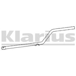 KLARIUS 142742 -  Труба выхлопного газа