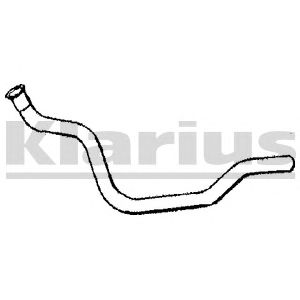 KLARIUS 150061 -  Труба выхлопного газа