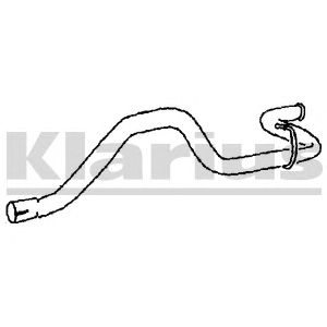 KLARIUS 150068 -  Труба выхлопного газа