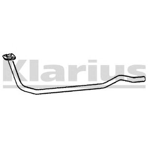 KLARIUS 150162 -  Труба выхлопного газа