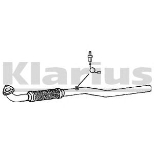 KLARIUS 150394 -  Труба выхлопного газа