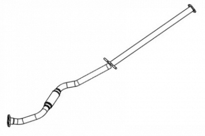 KLARIUS 150575 -  Труба выхлопного газа