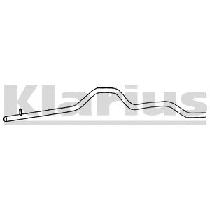 KLARIUS 160053 -  Труба выхлопного газа