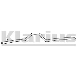 KLARIUS 160198 -  Труба выхлопного газа