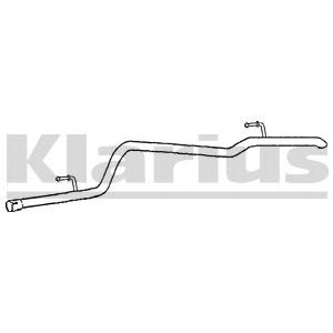 KLARIUS 160208 -  Труба выхлопного газа