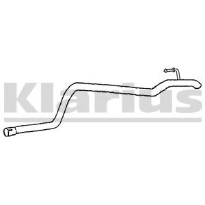 KLARIUS 160209 -  Труба выхлопного газа