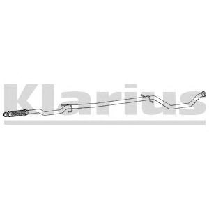 KLARIUS 160261 -  Труба выхлопного газа