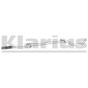 KLARIUS 160262 -  Труба выхлопного газа