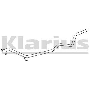 KLARIUS 160281 -  Труба выхлопного газа