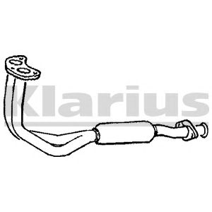 KLARIUS 210059 -  Предглушитель выхлопных газов