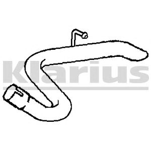 KLARIUS 210826 -  Труба выхлопного газа