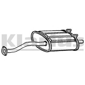 KLARIUS 220508 -  Глушитель выхлопных газов конечный
