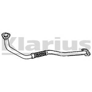 KLARIUS 230925 -  Труба выхлопного газа