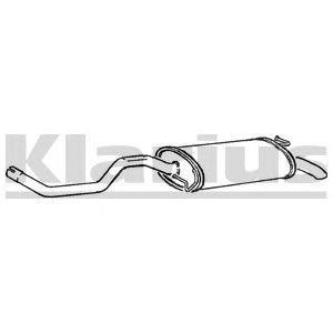 KLARIUS 240577 -  Глушитель выхлопных газов конечный