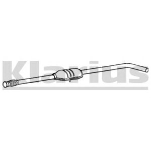 KLARIUS 250427 -  Средний глушитель выхлопных газов